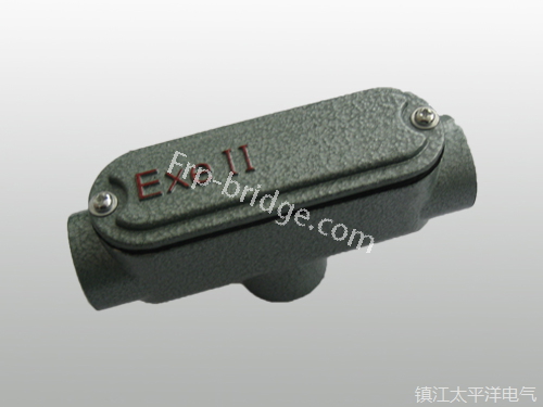 防爆穿(chuan)線後蓋(gài)三通穿(chuān)線盒
