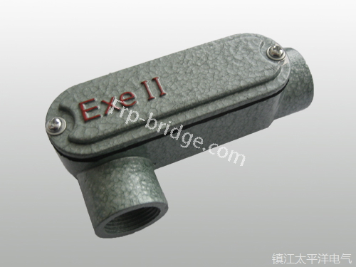 防爆右彎通(tong)穿線盒